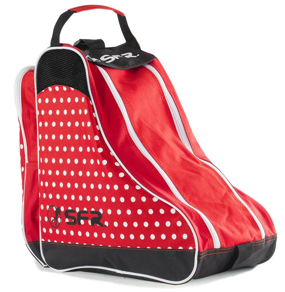 SFR Ice Skate Bag - Designer Red Polka Dot 3 SFR Ice Skate Bag - Designer Red Polka Dot