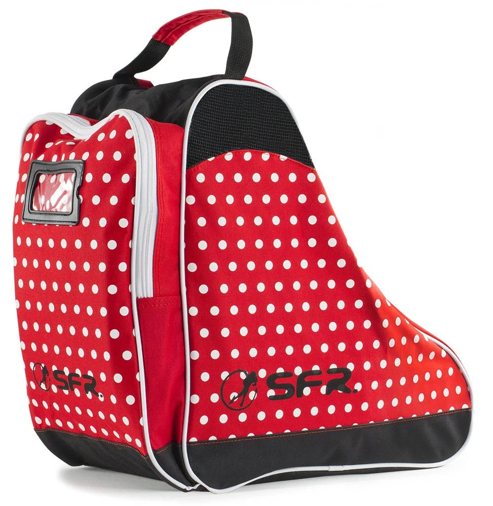SFR Ice Skate Bag - Designer Red Polka Dot 4 SFR Ice Skate Bag - Designer Red Polka Dot - Image 2