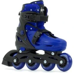 Online Sports Store 7 SFR Plasma Adjustable Inline Skates - Black/Blue