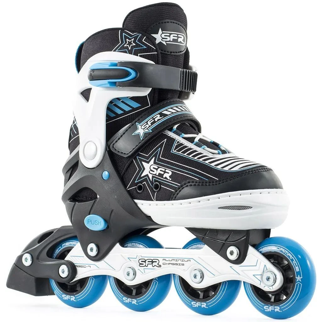 SFR Kids' Inline Skates - Pulsar Adjustable Blue 3 SFR Kids' Inline Skates - Pulsar Adjustable Blue