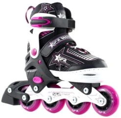 SFR Kids' Inline Skates - Pulsar Adjustable Pink