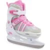 SFR Nova Adjustable Ice Skates - White/Pink 2 SFR Nova Adjustable Ice Skates - White/Pink -Online Sports Store SFR 918 NOV ADJ ICE WHP L 00 2546