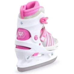 SFR Nova Adjustable Ice Skates - White/Pink -Online Sports Store SFR 918 NOV ADJ ICE WHP M 1 4d81
