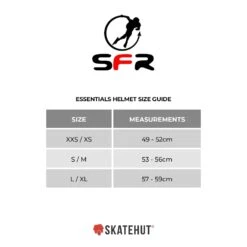 SFR Essentials Helmet - White -Online Sports Store SFR ESS HEL PRT WHI 4003 7300