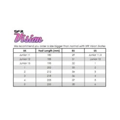 SFR Vision II Quad Roller Skates - Tropical 7 SFR Vision II Quad Roller Skates - Tropical -Online Sports Store SFR Vision Size Guide 7c71