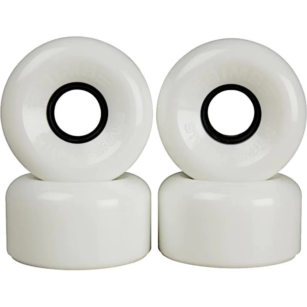 Sims Street Snakes 62mm Quad Roller Skate Wheels - White 4 Sims Street Snakes 62mm Quad Roller Skate Wheels - White - Image 2