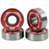 SkateHut Logo ABEC 5 Carbon Rated Bearings - Red (Pack Of 4) -Online Sports Store SKA 2020 CAR BEA AB5 0 7505