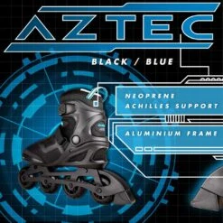 Skatelife Aztec Inline Roller Skates - Black/Blue -Online Sports Store SKA 821 AZT INL BKB 3 fb7b