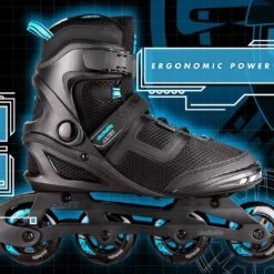 Skatelife Aztec Inline Roller Skates - Black/Blue -Online Sports Store SKA 821 AZT INL BKB 4 c24c