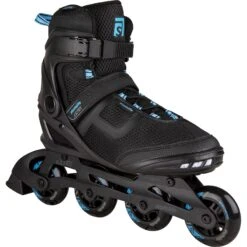 Skatelife Aztec Inline Roller Skates - Black/Blue