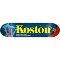 Skate Mental Koston Pain Relief Skateboard Deck - 8.25" -Online Sports Store SKA 822 KPR DEC 825 1 3555