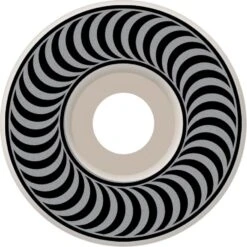 Spitfire Classic Skateboard Wheels - White/Grey 54mm