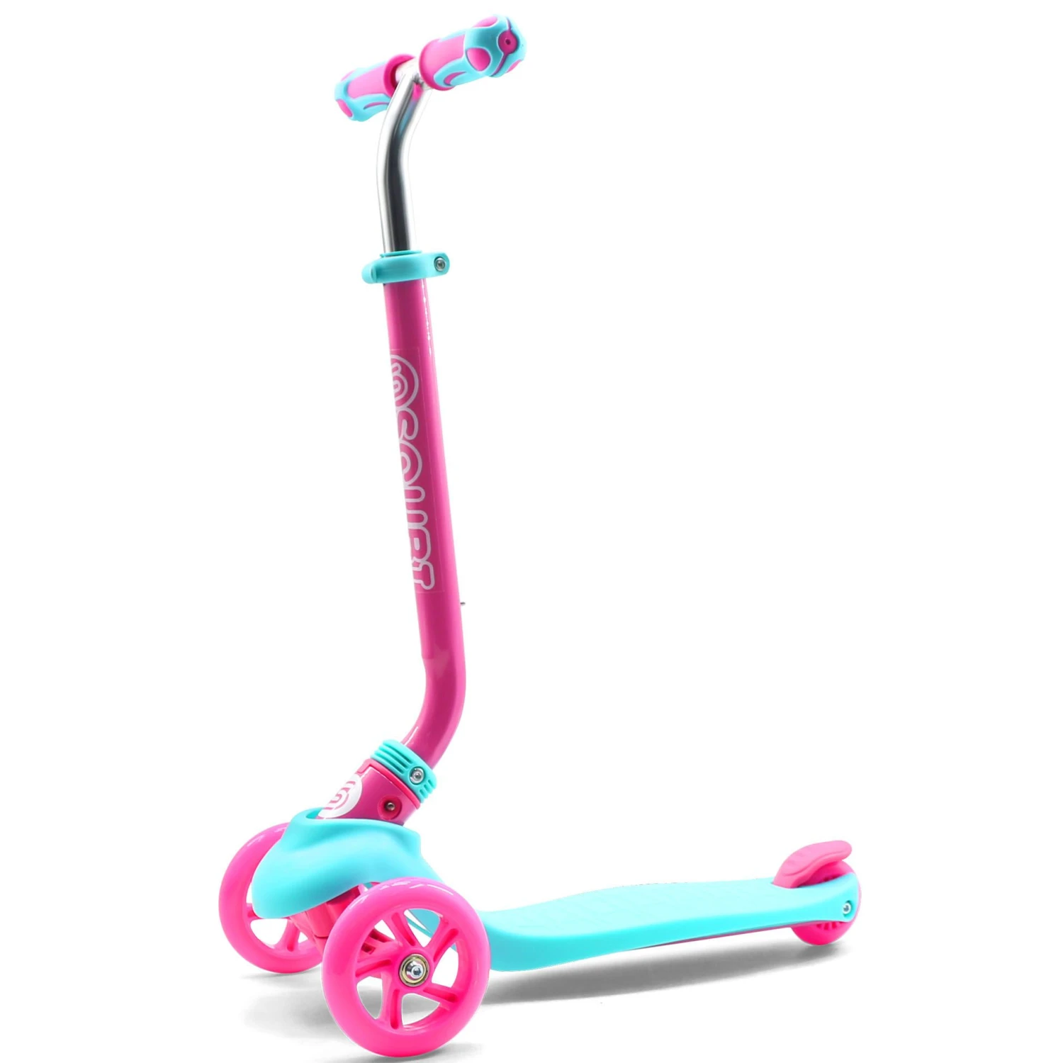 SQUBI Three Wheel Scooter - Pink 3 SQUBI Three Wheel Scooter - Pink