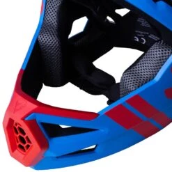 7iDP Project 23 ABS Full Face Helmet - Matte Electric Blue/Gloss Thruster Red -Online Sports Store SVN 720 P23 ABS HEL MEB 4003 8b99