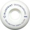Blueprint Mini Heart Skateboard Wheels - Navy 53mm