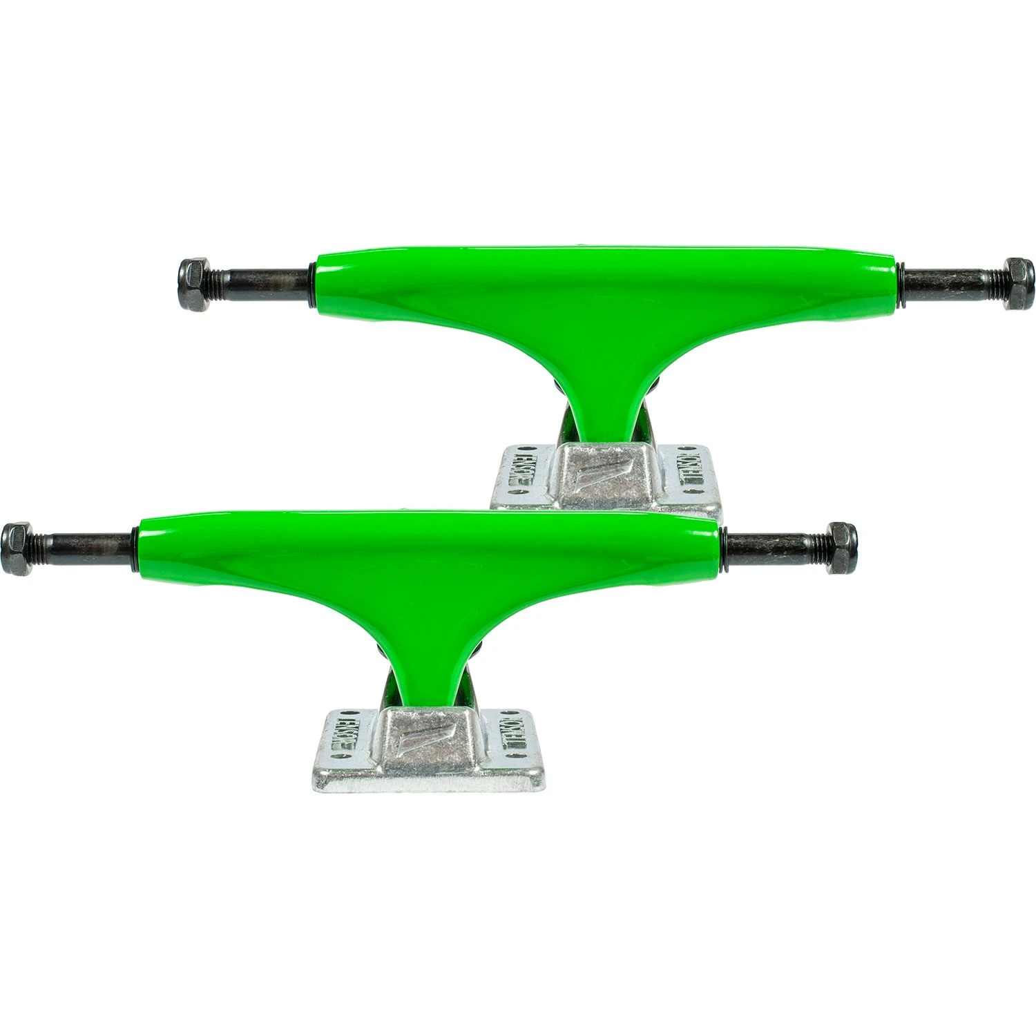 Tensor Alloys Skateboard Trucks - Green/Raw 5.5" 3 Tensor Alloys Skateboard Trucks - Green/Raw 5.5"