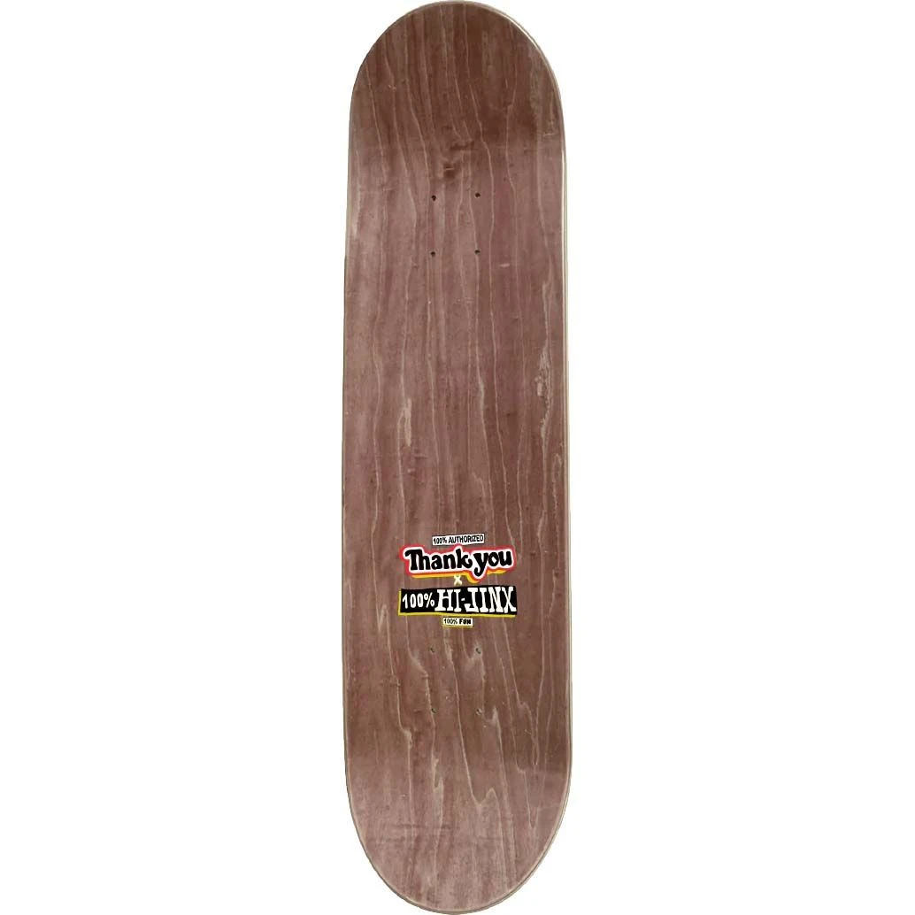 Thank You X Hijinx Skateboard Deck - Daewon Face Melter 7.75" 4 Thank You X Hijinx Skateboard Deck - Daewon Face Melter 7.75" - Image 2