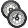 UrbanArtt Civic 115mm X 30mm Scooter Wheels (Pair) - Stone/Black