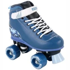 United Skates Vibe Quad Roller Skates - Camo Blue