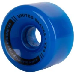 United Skates VX4 Elite 65mm X 36mm 78A Quad Roller Skate Wheels - Blue -Online Sports Store USK 2021 VX4 65 78A QSW BLU 2 ce05