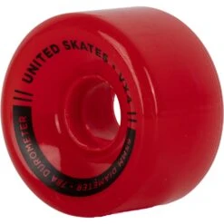 United Skates VX4 Elite 65mm X 36mm 78A Quad Roller Skate Wheels - Red Translucent 7 United Skates VX4 Elite 65mm X 36mm 78A Quad Roller Skate Wheels - Red Translucent -Online Sports Store USK 2021 VX4 65 78A QSW RDT 2 1ec7