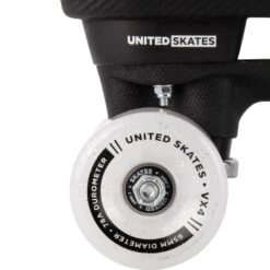United Skates VX4 Elite Quad Roller Skates - Clear Glitter -Online Sports Store USK 622 VX4 QSK COM CGL 6 6e13