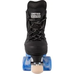 United Skates VX4 Elite Quad Roller Skates - Marble Blue/White -Online Sports Store USK 622 VX4 QSK COM MBW 1 6150