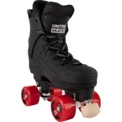 United Skates VX4 Elite Quad Roller Skates - Red