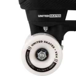 United Skates VX4 Elite Quad Roller Skates - White -Online Sports Store USK 622 VX4 QSK COM WHT S07 4 0a3a