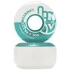 Vol.1 No. 1 Skateboard Wheels - White/Teal 52mm -Online Sports Store V01 521 NO1 WHE WHT 52 50 b9e8