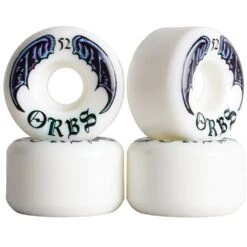 Welcome Orbs Specters Conical 99a Skateboard Wheels - White 52mm