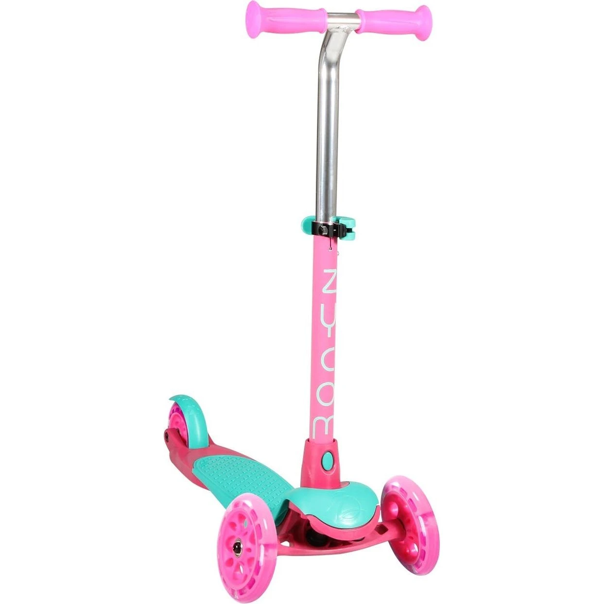 Zycom Zing Complete Scooter W/Light Up Wheels - Teal/Pink 4 Zycom Zing Complete Scooter W/Light Up Wheels - Teal/Pink - Image 2